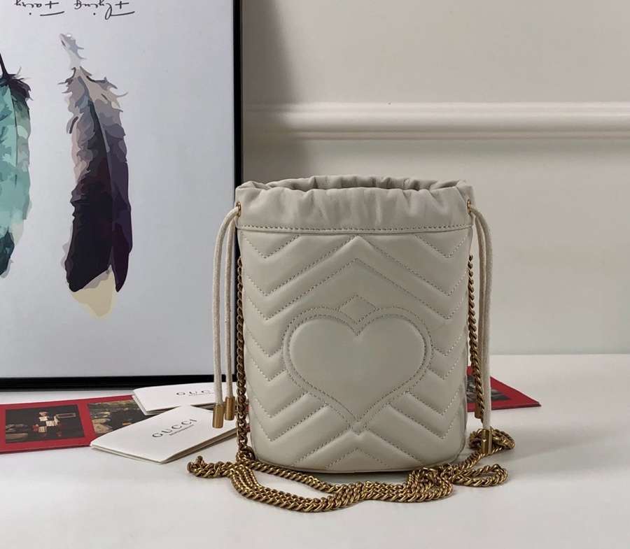 Gucci GG Marmont mini bucket bag 575163 DTDRT 9022 - Click Image to Close